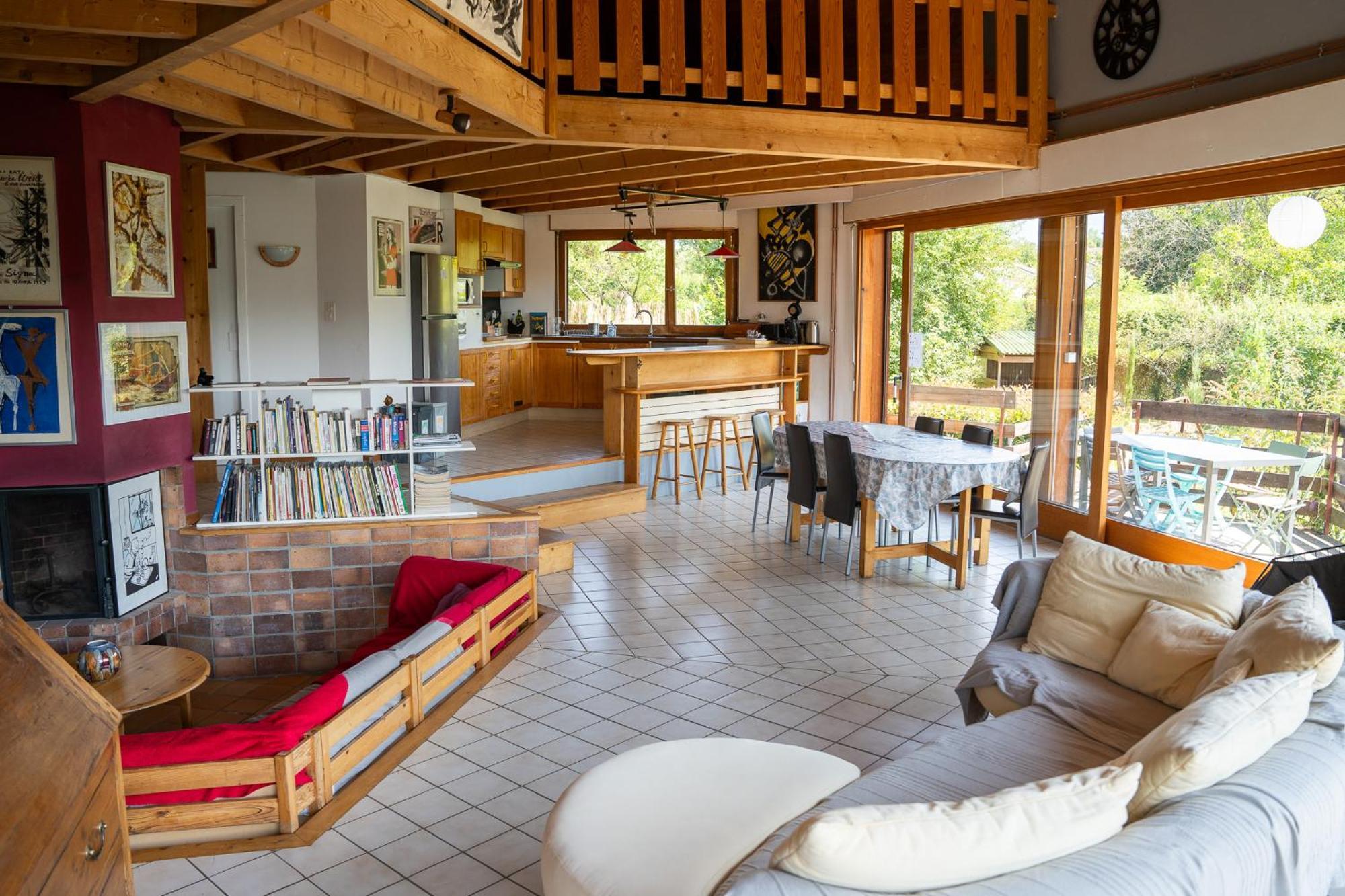 Le Grand Nid - Maison Alveole Bed And Books เซียส์ ภายนอก รูปภาพ